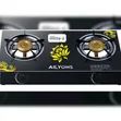 Ailyons 2 Burner Glass Top Gas Cooker GS014-5 - 1