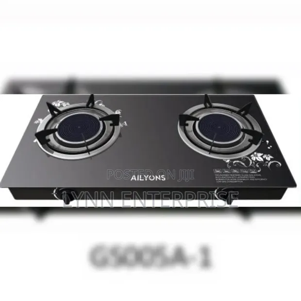 AiLyons 2 Burner Infrared Gas Cooker GS005-A1 - 1