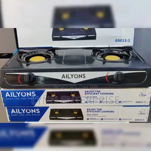 AiLyons 2-Burner Stainless Steel Gas Cooker GS13-3