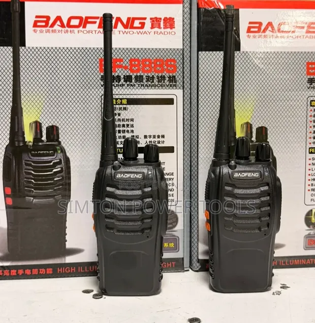 Baofeng BF-888s 2-Piece Walkie Talkie Set (3-5km Range) - 1