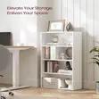 4-Tier Compact Wooden Bookcase Storage Organiser - 2