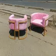 Brand New Nail Spa Manicure Seat - Baby Pink - 1