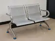 2-Seater Stainless Steel Waiting Bench - 2