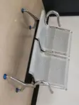 2-Seater Stainless Steel Waiting Bench - 3