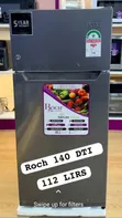 Roch Fridge Mlango Mbili RFR-140 DT-1 (112 Litres) - 1