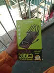 20000mAh Smart Powerbank with Inbuilt Cables - 1