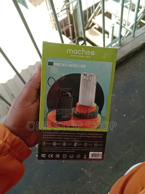 20000mAh Machee Powerbank with Lanyard & 4 Charging Wires