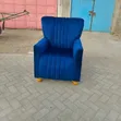 Royal Blue Single Seat / King Chair - 1