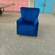 Royal Blue Single Seat / King Chair - 2
