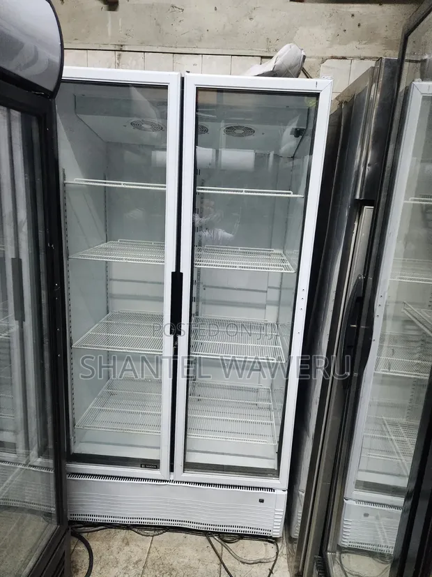 Commercial Display Fridge - 1000L Double Door - 1