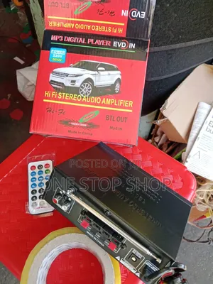 Hi-Fi Amplifier with Audio Input & MP3