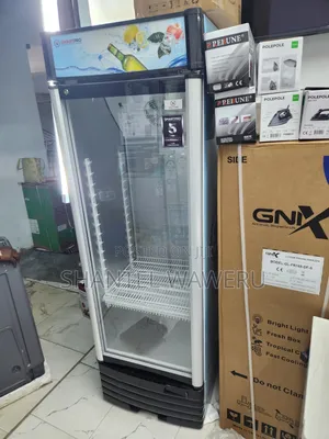 Fridge ya Kuonyesha Milango ya Kioo Mpya Kabisa