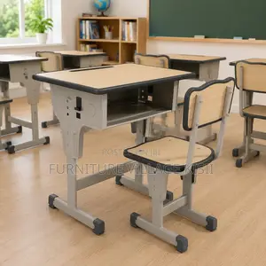 Adjustable Kids Desk and Chair Set