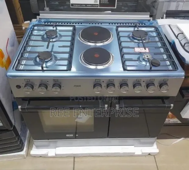 Mika 60x90 Standing Cooker with Gas Compartment - 1