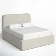 Modern Fully Upholstered Super King Bed with Mattress - Free Delivery - 3