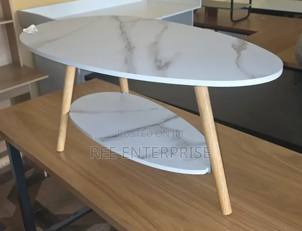 Executive MDF Marble Coffee Table / Bedside Table - 1