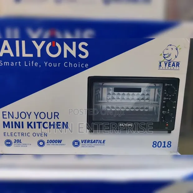 Ailyons 20L Electric Oven - Brand New - 1