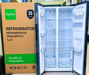 Syinix 460L Side-by-Side Refrigerator with Dispenser