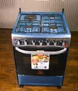 Eurochef 60x65cm Cooker: 3 Gas + 1 Electric Hot Plate - 1