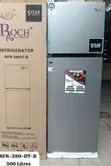 ROCH RFR-380-DT-B 306L Double Door Refrigerator - 1