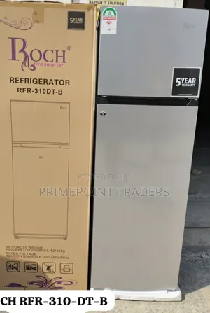 ROCH 248L Double Door Fridge – RFR-310DT-B
