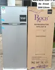 ROCH 206L Double Door Fridge RFR-250-T-B | Brand New - 2