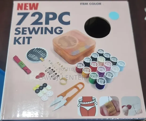 72-Piece Sewing Kit Box - 1