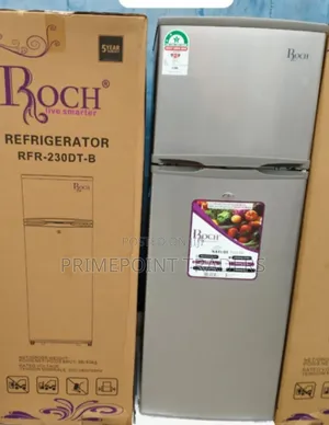 ROCH RFR-230-DT-B 181L Double Door Refrigerator