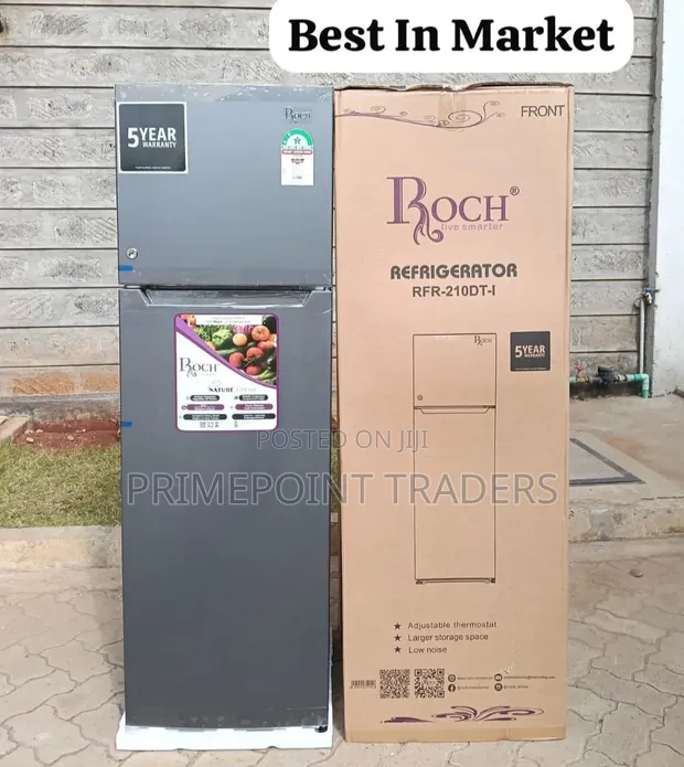 ROCH RFR-210-DT-I 168 Litres 2-Door Refrigerator - 1