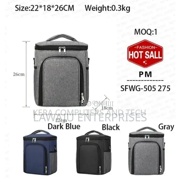 Insulated Picnic Tote Bag - 1