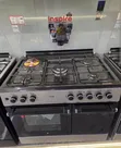 Mika 60x90 Standing Cooker (4 Gas + 1 Wok + Rapid Hotplate) - 2