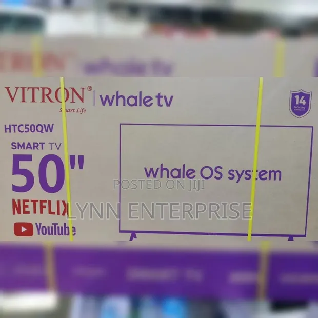 Vitron 50" QLED Smart Whale TV - 1