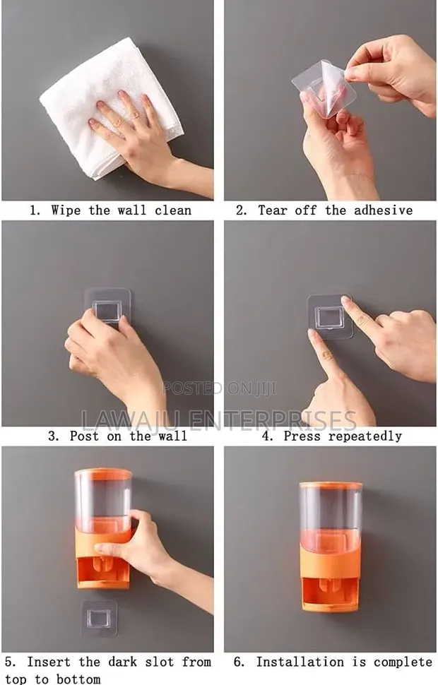 550ml Wall Mounted Seasoning Dispenser - 1