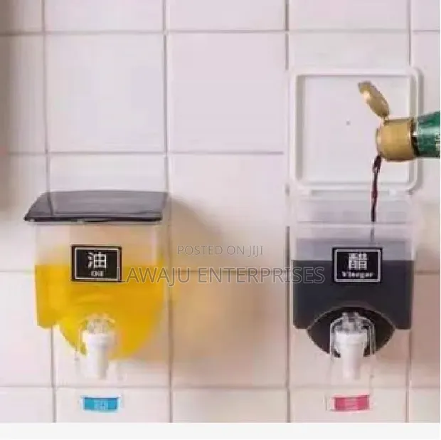 Wall Mounted 750mL Liquid Dispenser with Tap - 1