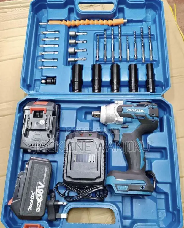 Makita Rechargeable Impact Wrench Drill - 1