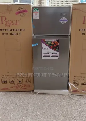 ROCH 128L Double Door Fridge – RFR-160DT-B