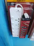 Lightwave 4-Way Extension with USB & Type-C Fast Charging - 1