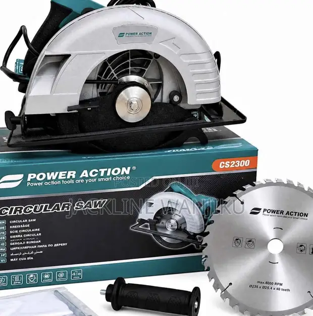 Power Action 9" Circular Saw - 1