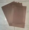 Rectangular PVC Woven Placemats (Set of 6) - 1