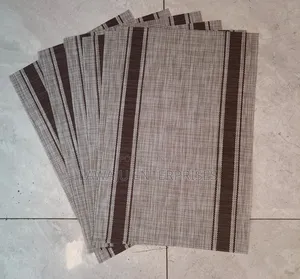 PVC Woven Dining Table Mats (Set of 6)