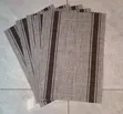 PVC Woven Dining Table Mats (Set of 6) - 1