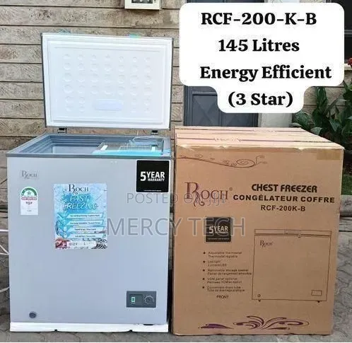 Roch RCF-200-K-B (145L) Chest Freezer - 1