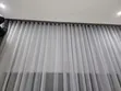 Plain White Sheer Curtains (Sold Per Metre) - 1