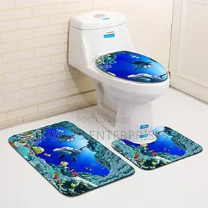 3-Piece Non-Slip Bath Mat Set