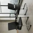 Black Visitor Office Chair - Chrome Frame - 5