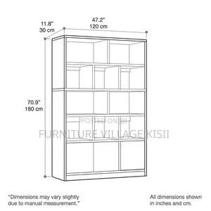 Wooden Office Bookshelf