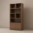 Wooden Office Bookshelf - 5