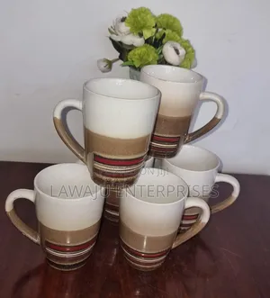 High Quality Ceramic Mugs (Set of 6)