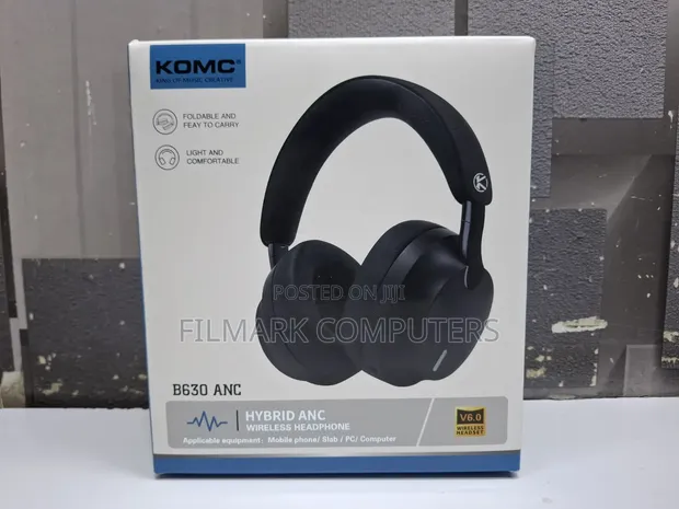KOMC B630 ANC Hybrid Wireless Headphones - 1