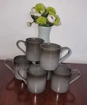 Ceramic Dinner Mugs (Set of 6)